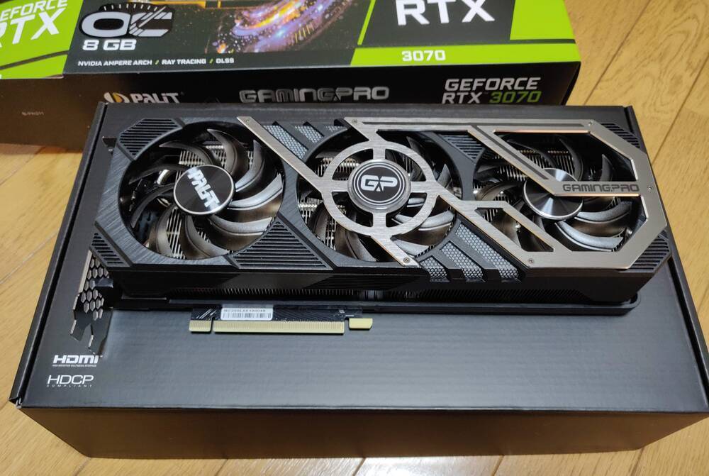 Palit RTX 3070 GamingPro OC 本体のみ - PCパーツ