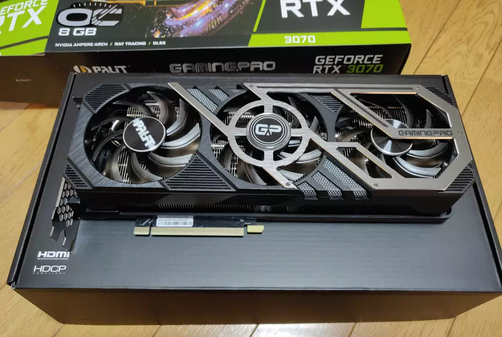 Palit Rtx 3070 Gamingpro Oc を購入した Mano Xyz